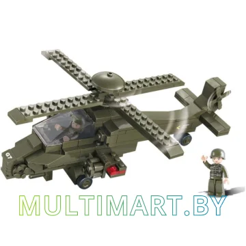Конструктор Sluban Боевой вертолет (M38-B0298) картинка 2
